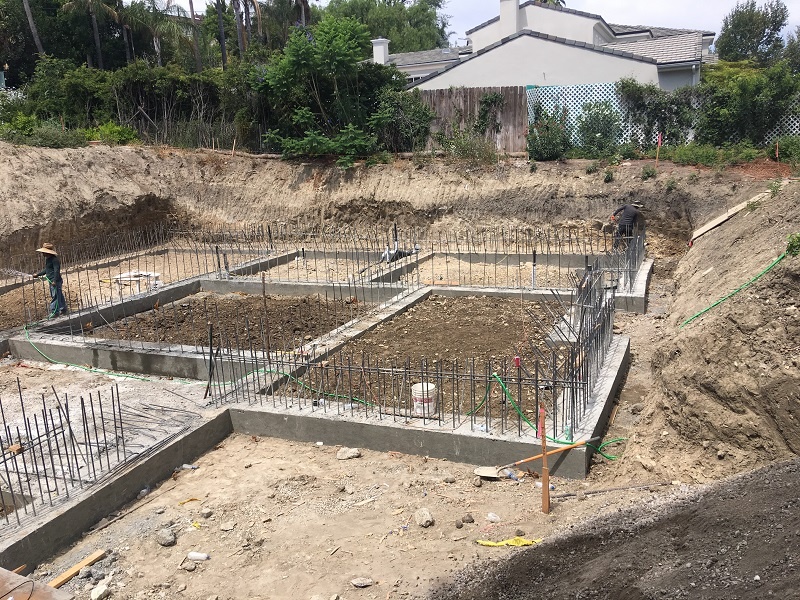 Concrete Foundation Contrator - Home Builder - Snow Construction Los Angeles
